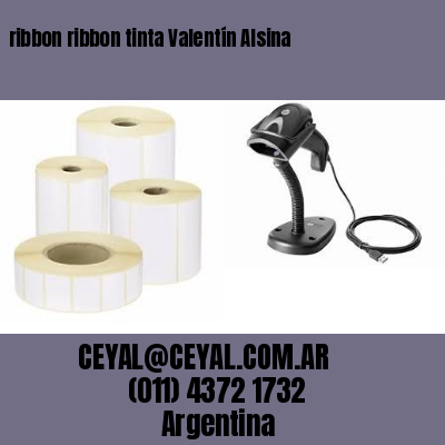 ribbon ribbon tinta Valentín Alsina