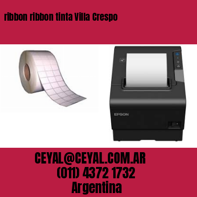 ribbon ribbon tinta Villa Crespo