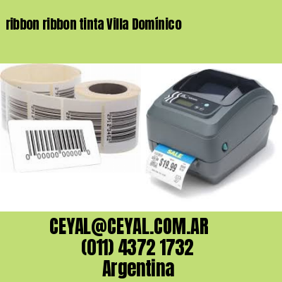 ribbon ribbon tinta Villa Domínico