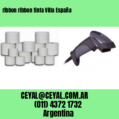 ribbon ribbon tinta Villa España