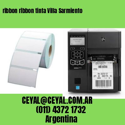 ribbon ribbon tinta Villa Sarmiento