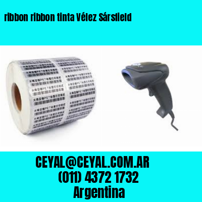 ribbon ribbon tinta Vélez Sársfield