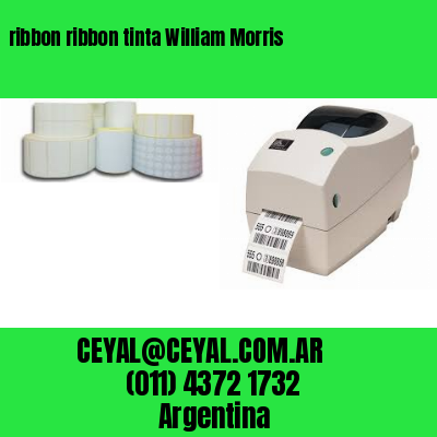 ribbon ribbon tinta William Morris