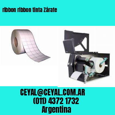 ribbon ribbon tinta Zárate