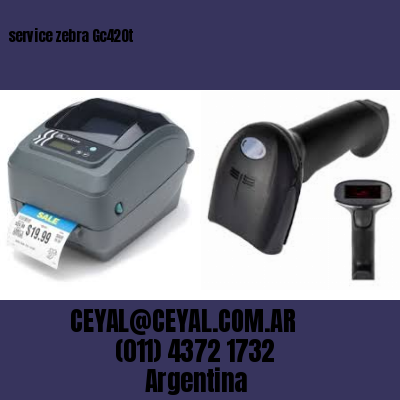 service zebra Gc420t