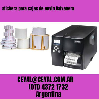 stickers para cajas de envio Balvanera