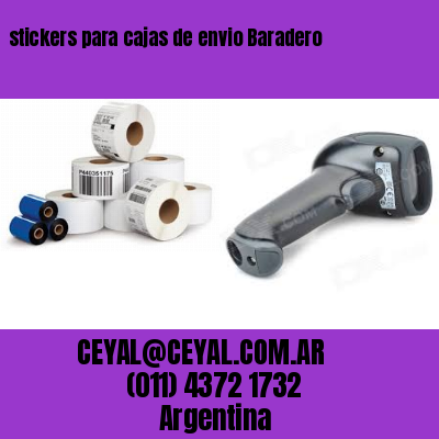 stickers para cajas de envio Baradero