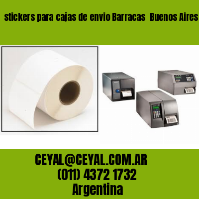 stickers para cajas de envio Barracas  Buenos Aires