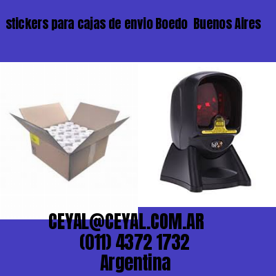 stickers para cajas de envio Boedo  Buenos Aires