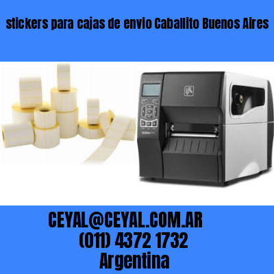stickers para cajas de envio Caballito Buenos Aires
