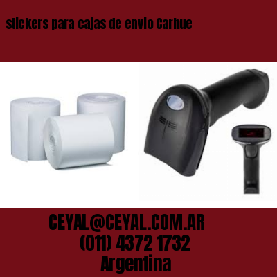 stickers para cajas de envio Carhue
