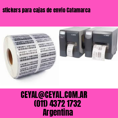 stickers para cajas de envio Catamarca