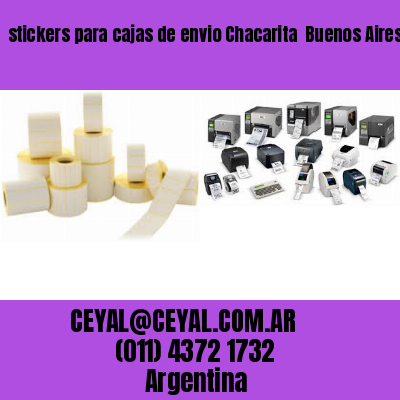 stickers para cajas de envio Chacarita  Buenos Aires
