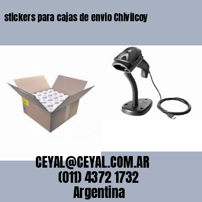 stickers para cajas de envio Chivilcoy