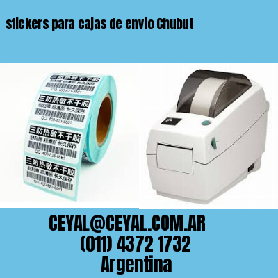 stickers para cajas de envio Chubut