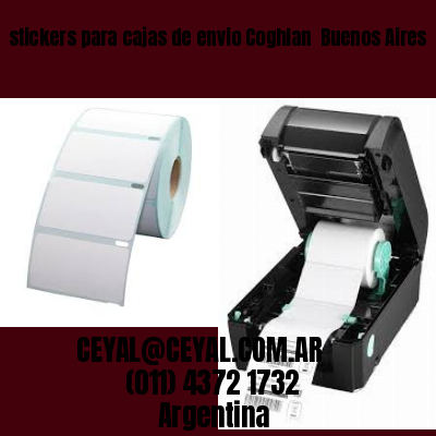 stickers para cajas de envio Coghlan  Buenos Aires