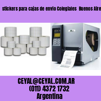 stickers para cajas de envio Colegiales  Buenos Aires