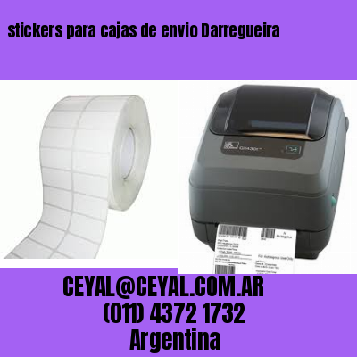 stickers para cajas de envio Darregueira