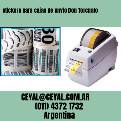 stickers para cajas de envio Don Torcuato