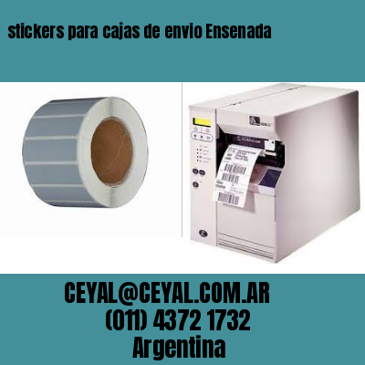 stickers para cajas de envio Ensenada