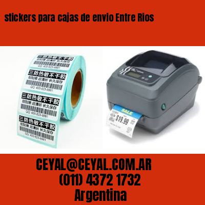 stickers para cajas de envio Entre Rios