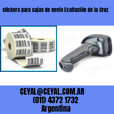 stickers para cajas de envio Exaltación de la Cruz