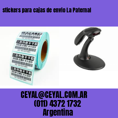 stickers para cajas de envio La Paternal