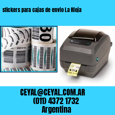 stickers para cajas de envio La Rioja
