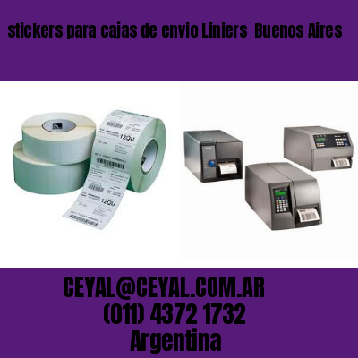 stickers para cajas de envio Liniers  Buenos Aires