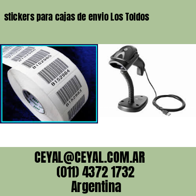 stickers para cajas de envio Los Toldos