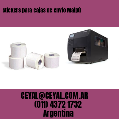stickers para cajas de envio Maipú