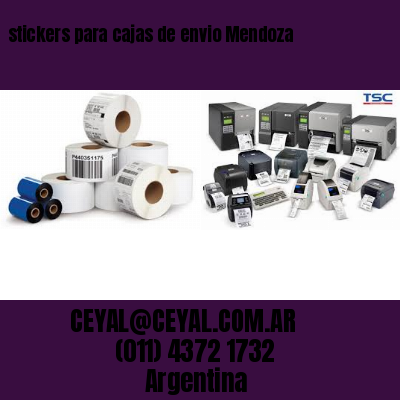 stickers para cajas de envio Mendoza