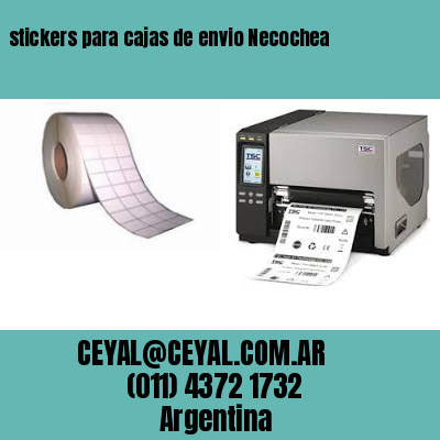 stickers para cajas de envio Necochea