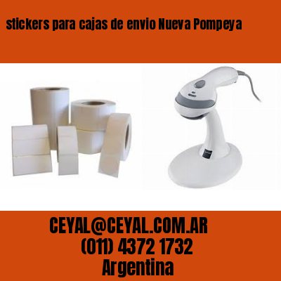 stickers para cajas de envio Nueva Pompeya