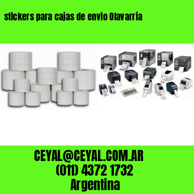 stickers para cajas de envio Olavarría