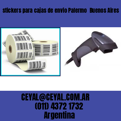stickers para cajas de envio Palermo  Buenos Aires