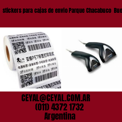 stickers para cajas de envio Parque Chacabuco  Buenos Aires