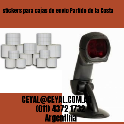 stickers para cajas de envio Partido de la Costa