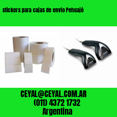 stickers para cajas de envio Pehuajó