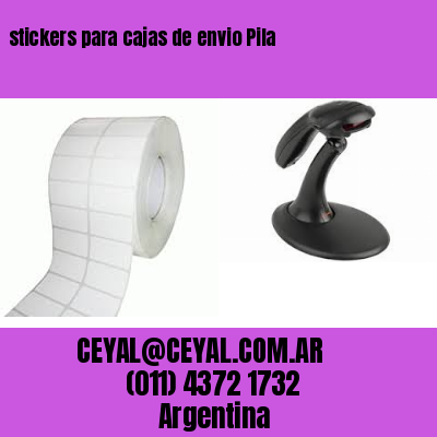 stickers para cajas de envio Pila