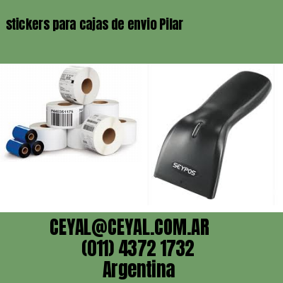 stickers para cajas de envio Pilar
