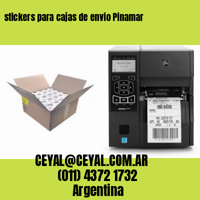 stickers para cajas de envio Pinamar