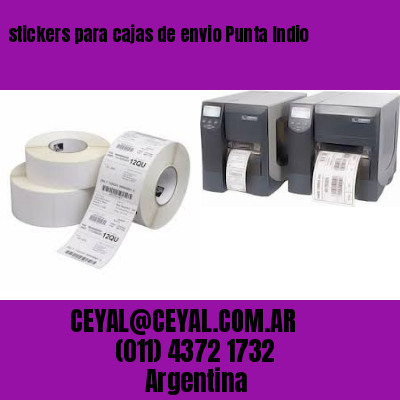 stickers para cajas de envio Punta Indio
