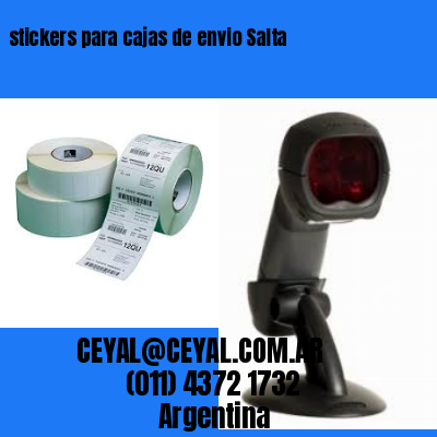 stickers para cajas de envio Salta