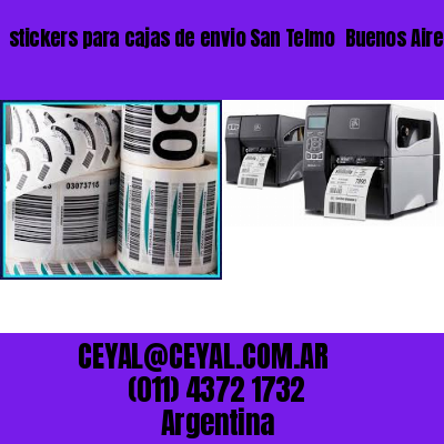 stickers para cajas de envio San Telmo  Buenos Aires