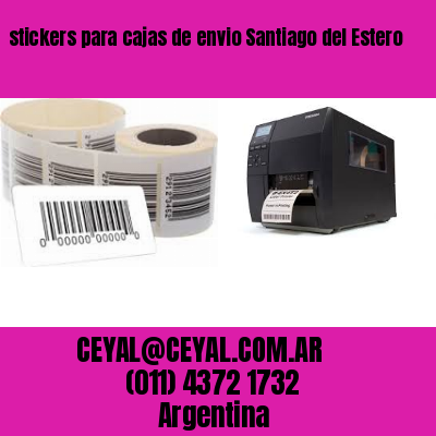 stickers para cajas de envio Santiago del Estero