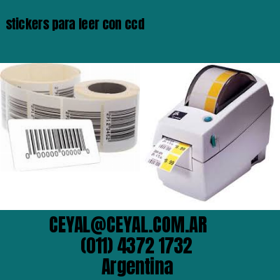 stickers para leer con ccd