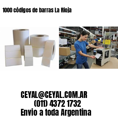1000 códigos de barras La Rioja