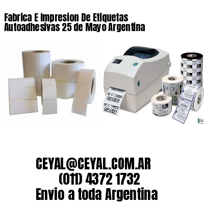 Fabrica E Impresion De Etiquetas Autoadhesivas 25 de Mayo Argentina