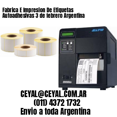 Fabrica E Impresion De Etiquetas Autoadhesivas 3 de febrero Argentina